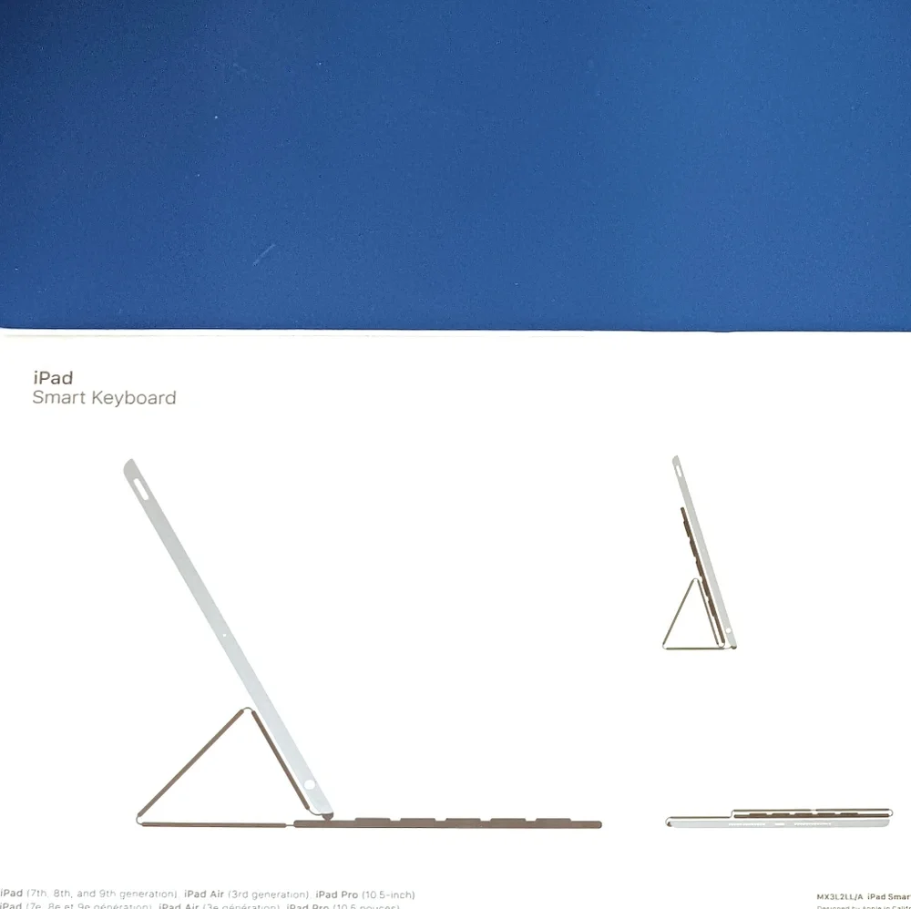 Apple Tablet with Black Keyboard